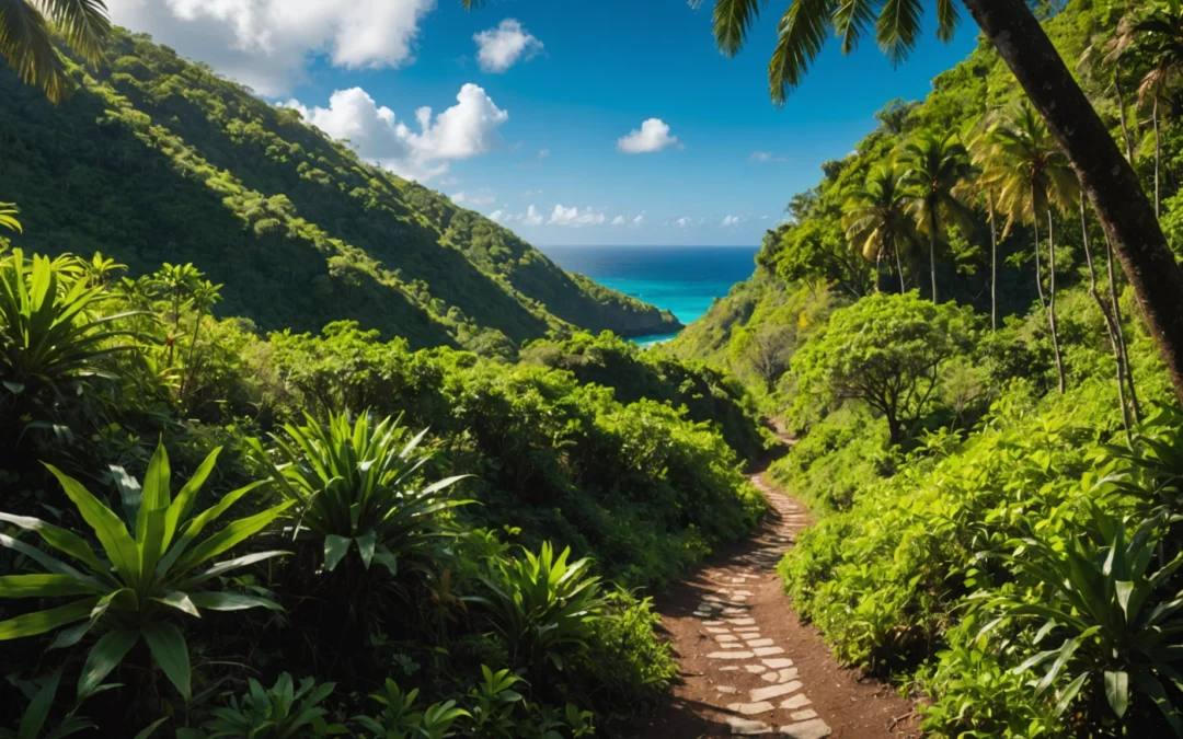 s’évader aux antilles : les randonnées secrètes à découvrir absolument